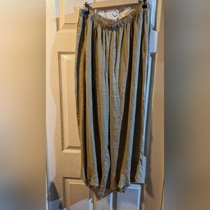 🎉BIRTHDAY WEEKEND MARKDOWN🎉 Flax flutter ankle linen pants